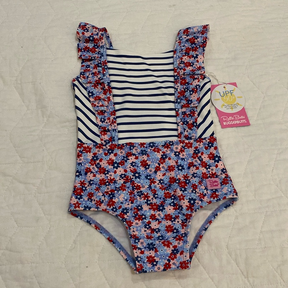 Ruffle Butts Toddler Bathing Suit